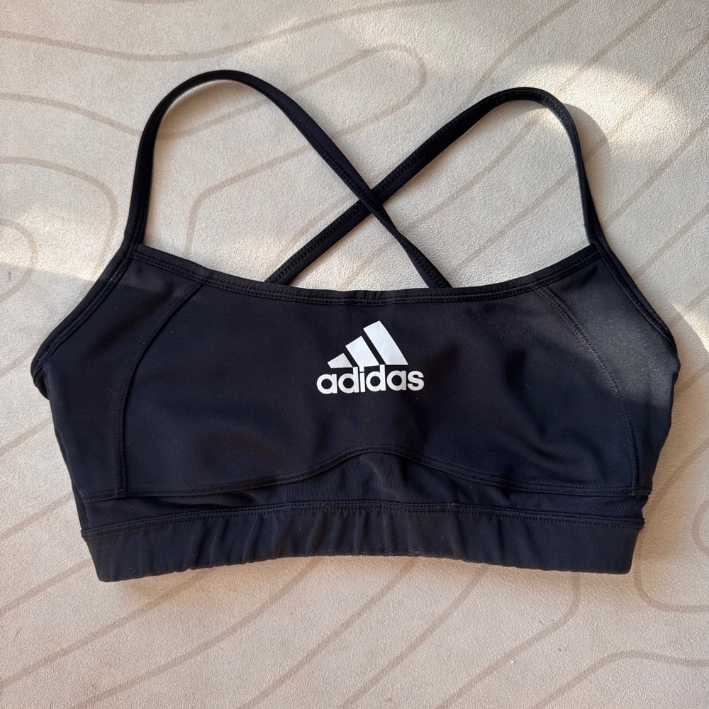 Adidas Women's Black Bikini Top
